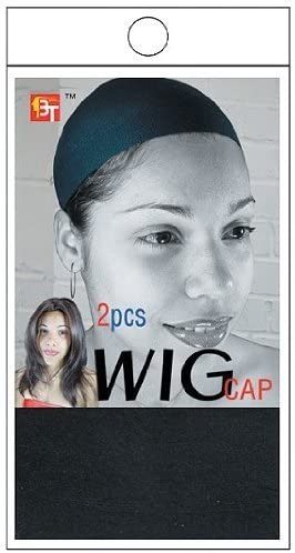 BT WIG CAP 2 PCS (BLK)