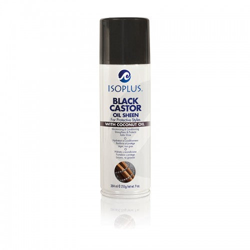 ISOPLUS BLK CASTOR OIL SHEEN 9OZ