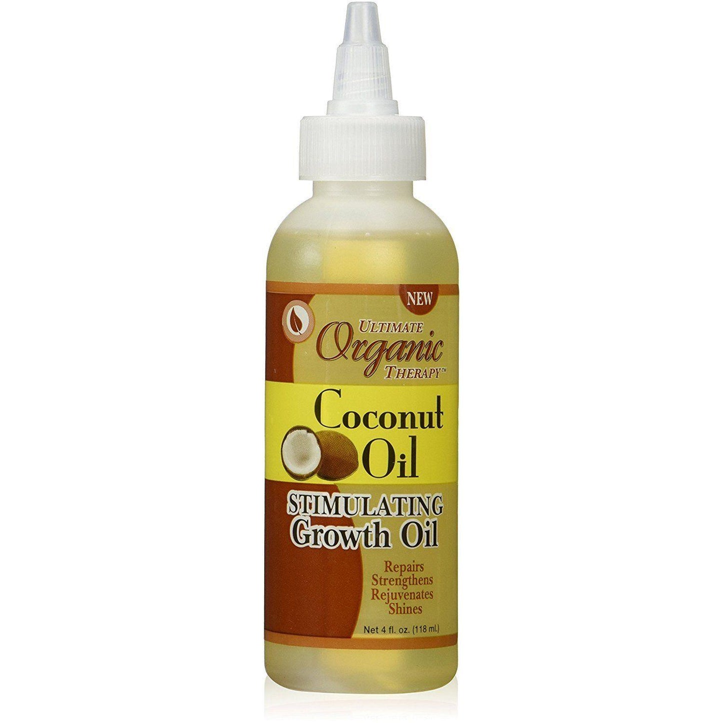ORGANICS COCONUT GROWTH OIL 4 OZ