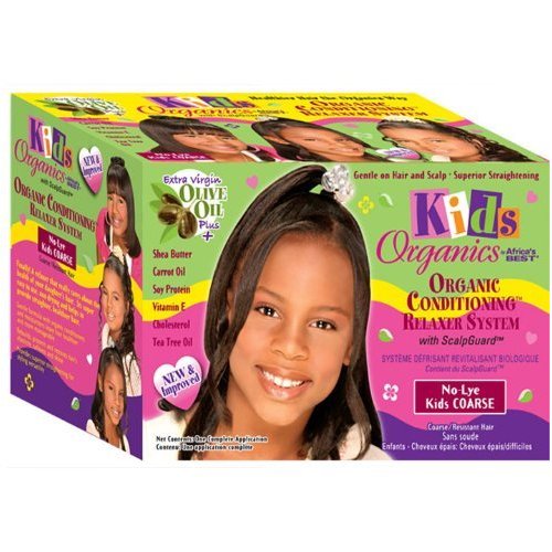 Organics Kids No Lye Relaxer System (Kit) COARSE