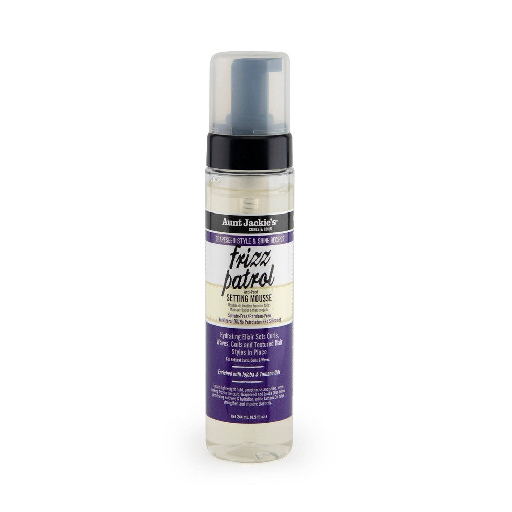 AUNT JACKIES FRIZZ PATROL MOUSSE 8O