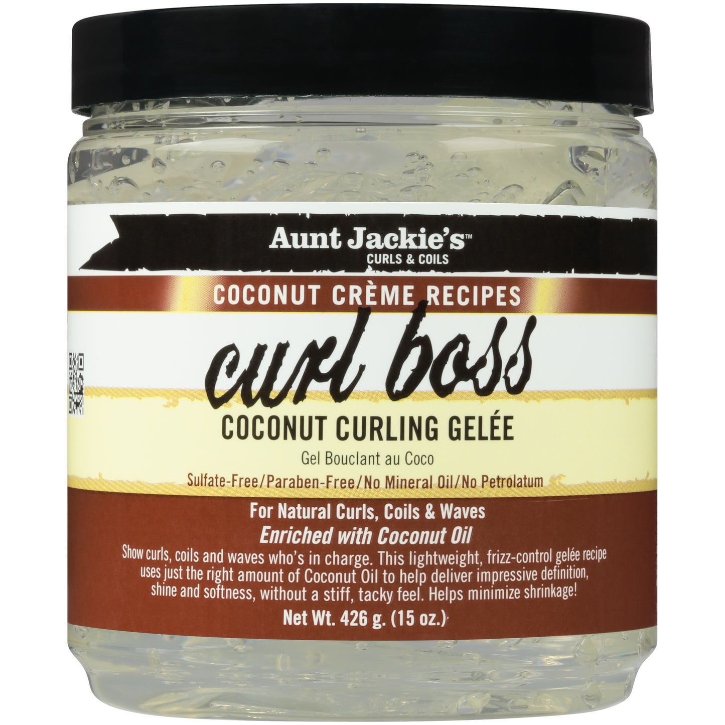 AUNT JACKIES COCONUT CURL BOSS 15 OZ