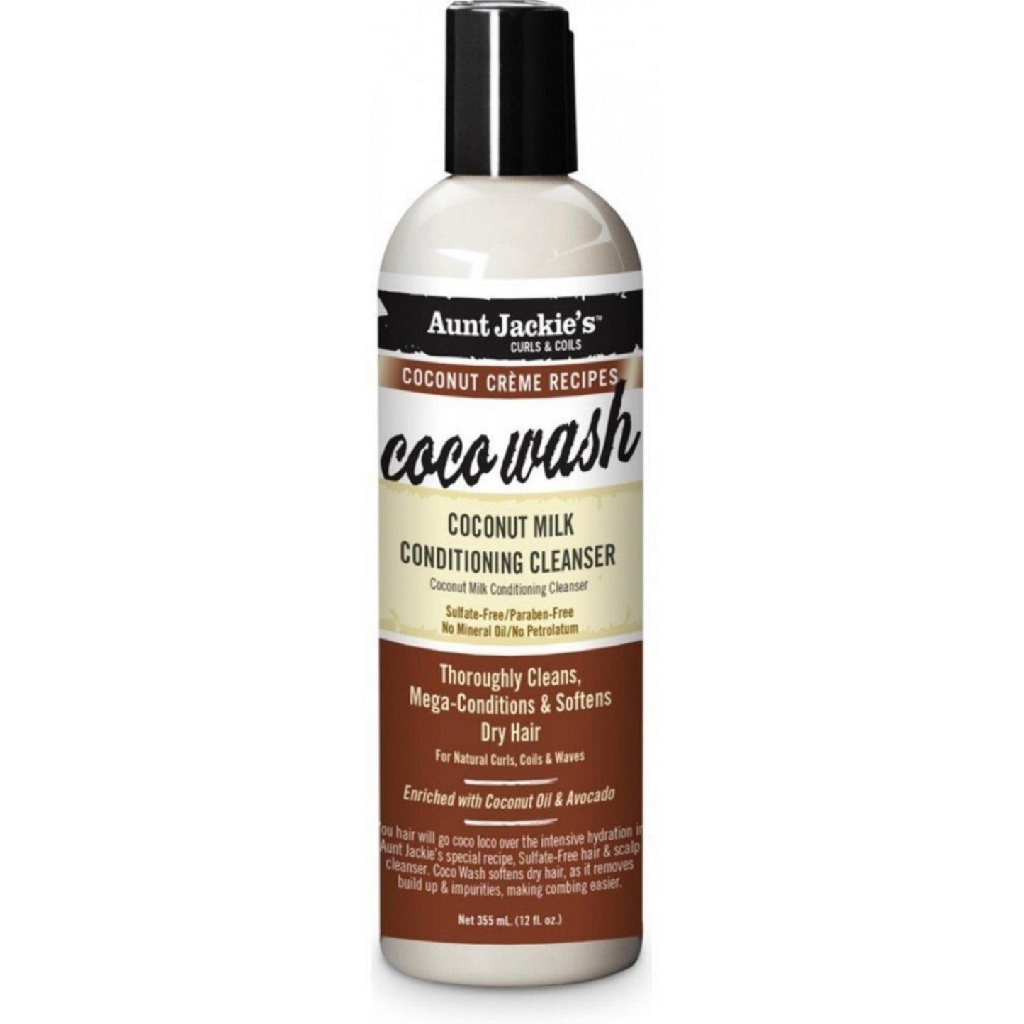 Aunt Jackies Coconut coco Wash 12oz