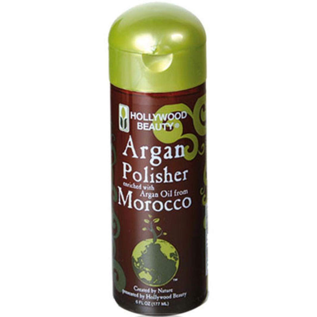 Hollywood Beauty Argan Oil Polisher, 6 oz