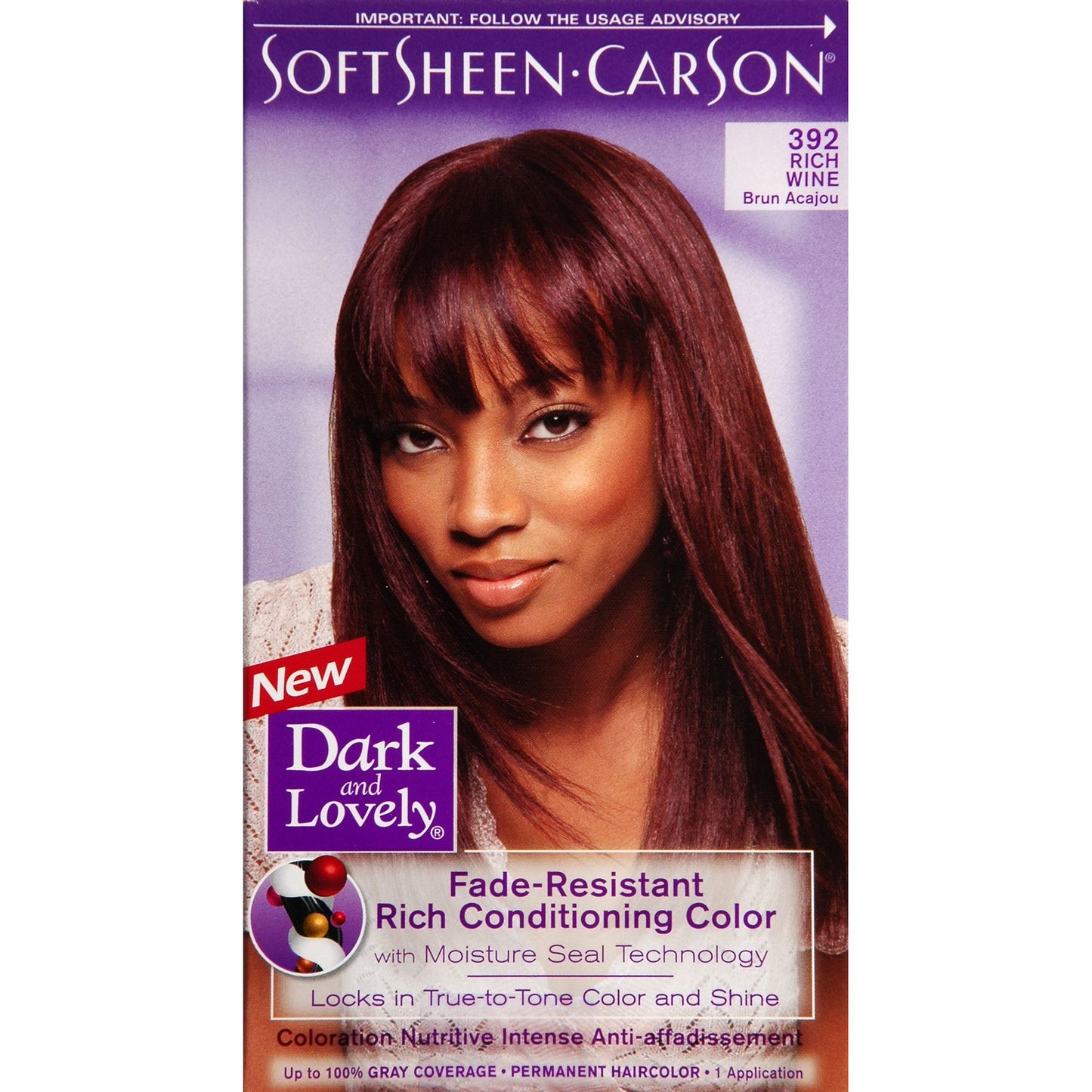 Dark & Lovely Permanent Hair Color 376 Red Hot Rhythm