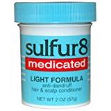 SULFUR 8 HAIR SCALP LIGHT MED, 2 OZ
