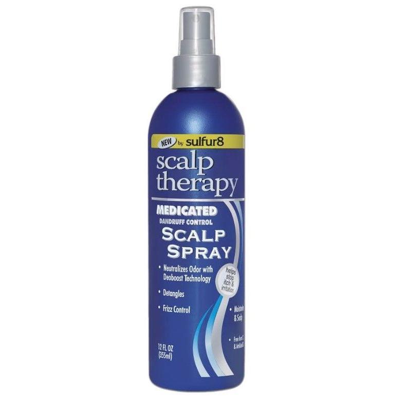 SULFUR 8 SCALP THERAPY SCALP SPRAY 12 OZ