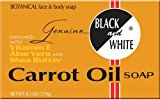 BLACK & WHITE CARROT OIL SOAP