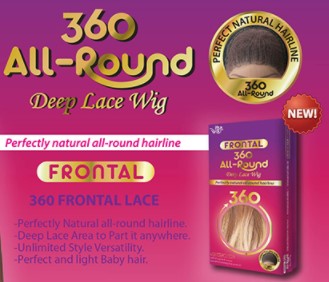 IT'S A WIG FRONTAL 360 LACE BARBIE - FF HONEY DARK CACAO