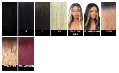 IT'S A WIG FRONTAL 360 LACE BARBIE - FF HONEY DARK CACAO