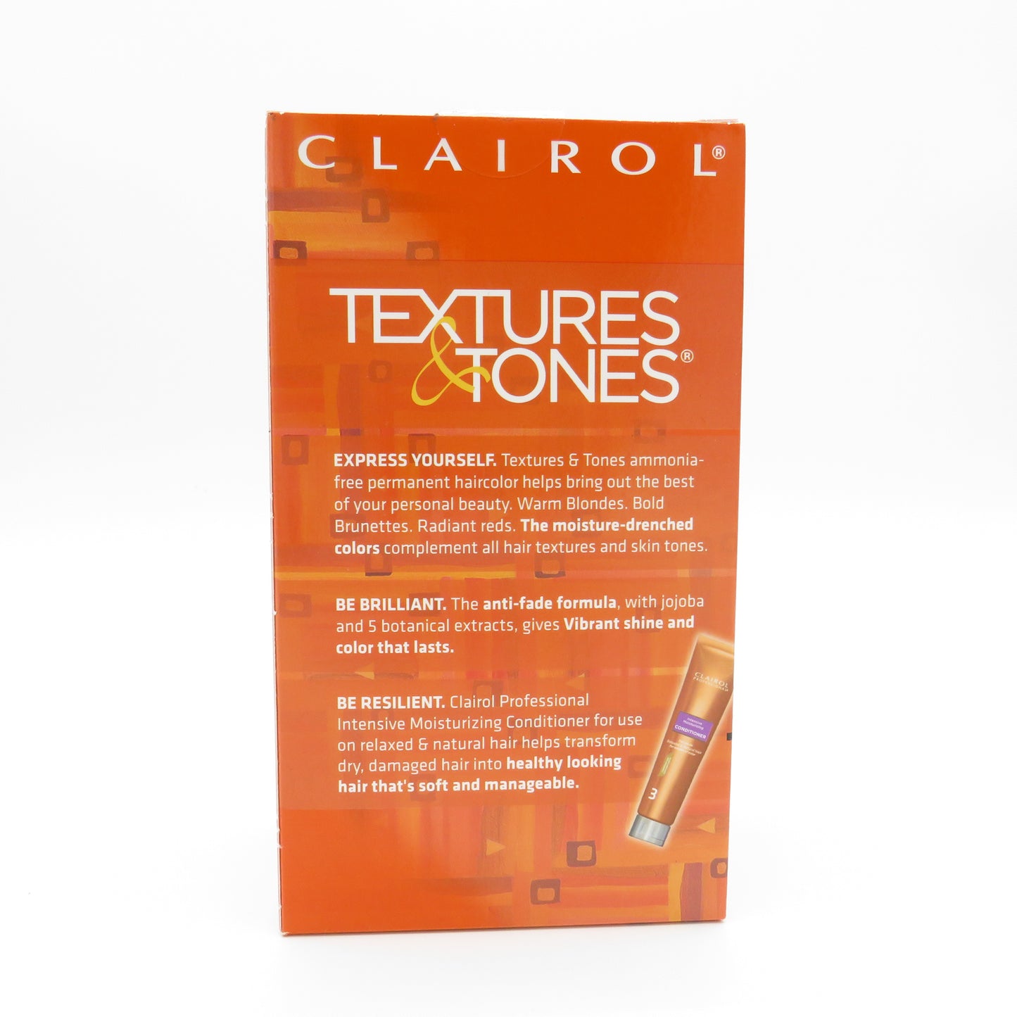 Clairol Textures & Tones Color 1 app 1N NATURAL BLACK