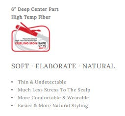 LH061:UHD LACE 5" DEEP PART WIG SOFTCOPR