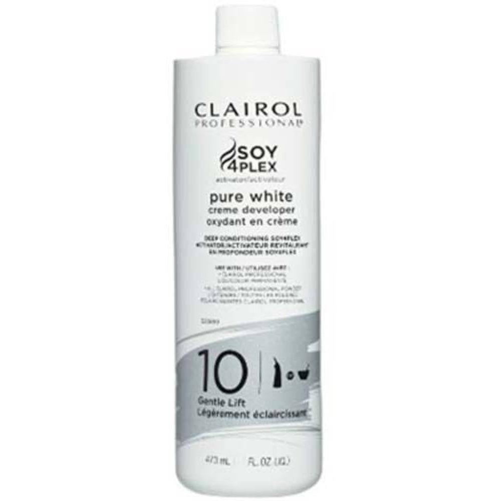 Clairol Pure White 10 Volume Creme, 16 oz