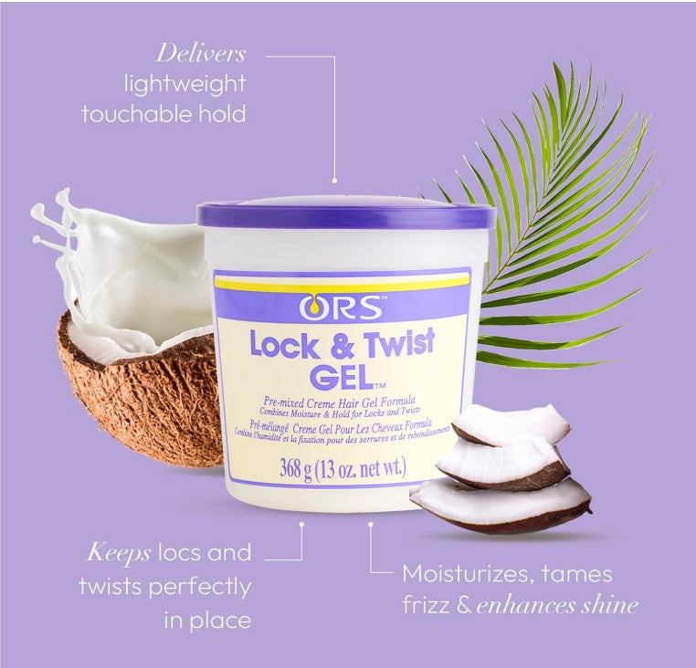 ORGANIC ROOT LOCK & TWIST GEL 13 OZ