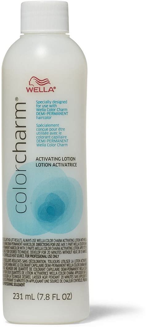 WELLA COLOR CHARM ACTIVATING LOTION 8 OZ