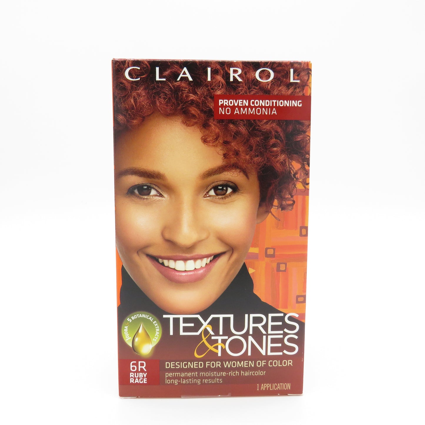 Clairol Textures & Tones Color 1 app - 6R RUBY RAGE
