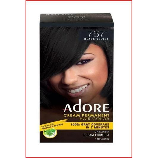 ADORE CREAM COLOR BLACK VELVET 767