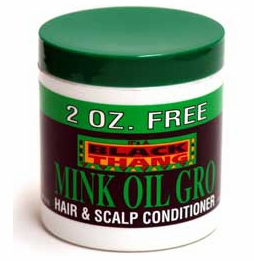 BLACK THANG MINK OIL GRO 4 OZ
