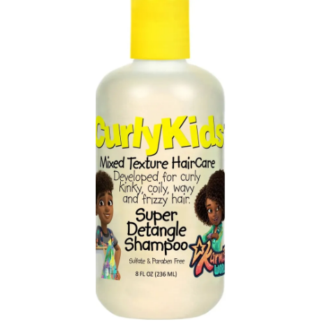 CURLY KIDS SUPER DET SHAMPOO 8OZ